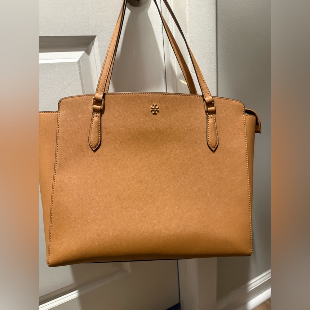 Tory Burch Brown Leather Tote